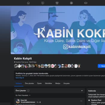 Facebook Kabin Kokpit Grubu