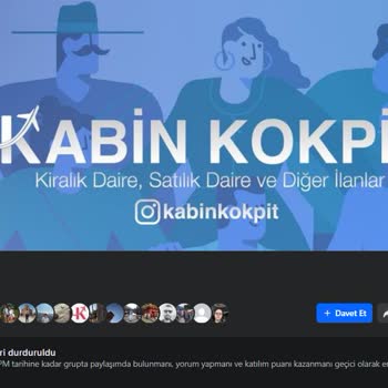 Facebook Kabin Kokpit Grubu