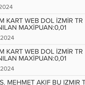 İş Bankası Eksik MaxiPuan Yüklemesi
