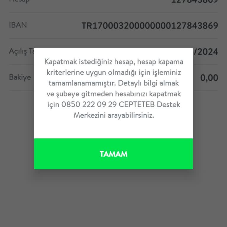 Cepte TEB Hesap Kapatma Çilesi: Mobilde Başlayıp Şubede Biten Süreç