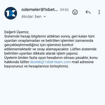 1xBet Param Kaldı!