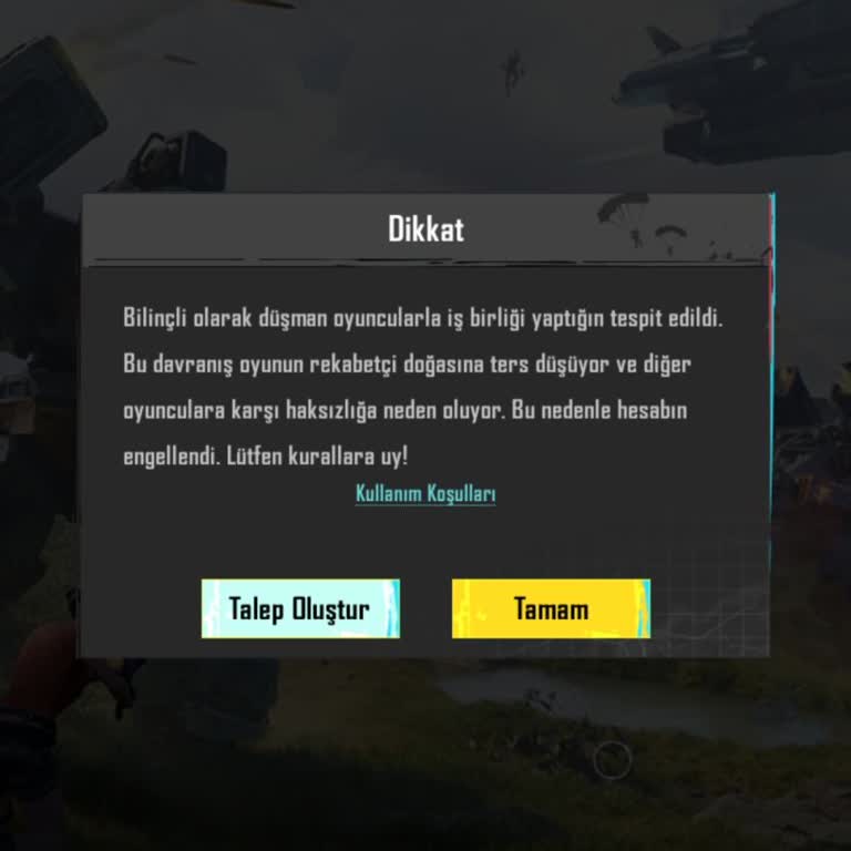 Ne Olur Banımı Aç PUBG
