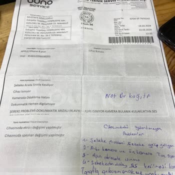 Vodafone Telefon Altı Ay Oldu Altı Aydır Servise Gönderiyorum Sorun Çözülmüyor