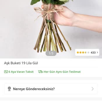 Sorumsuz Satıcı Ve Çiçek Sepeti Mağduriyetim