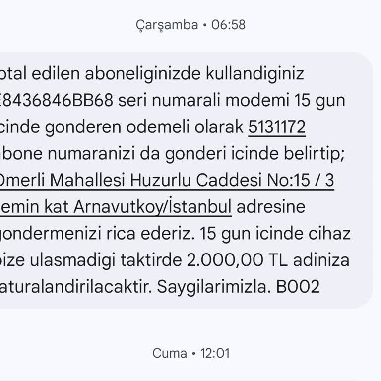 Millenicom Kullanma, Sonu Hüsran