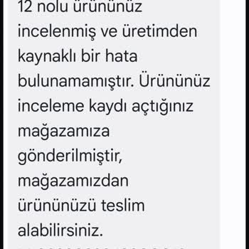 Lumberjack FLO İstanbul Santral Şikayet
