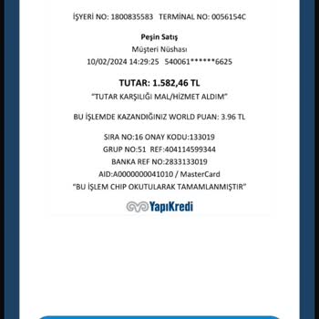 Lumberjack FLO İstanbul Santral Şikayet