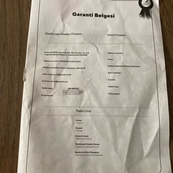 Kumtel Ayaklı Vantilatör Ayağı Sorunu