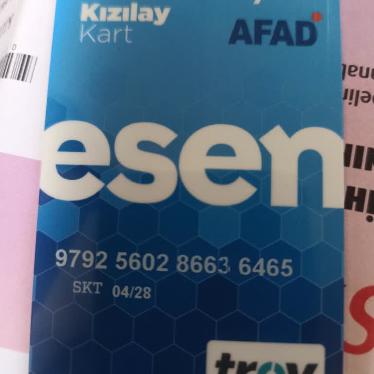 AFAD Esen Kartı Aldığımdan Beri Para Yatmıyor