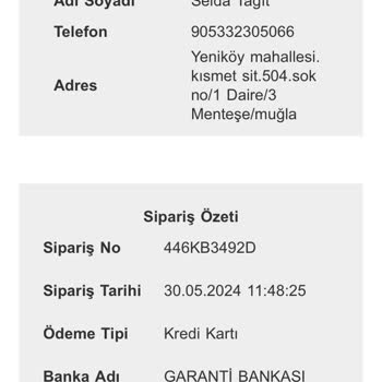 Deep Atelier Sitesinin Kötü Ürün Göndermesi Ve İade Almaması