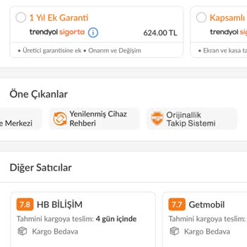 Trendyol Telefon Orijinal Değil