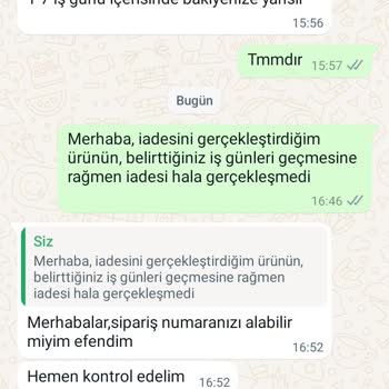 Essentials Wear Essentials Giyim İade Edilmeyen Para