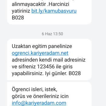 Kariyer Adam Eğitimleri Ve Teşvik Kursu Hakkında Şikayetçiyim