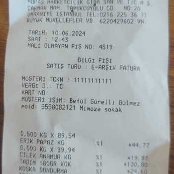 Mopaş Market Online Siparişlerde Kalite Sorunu