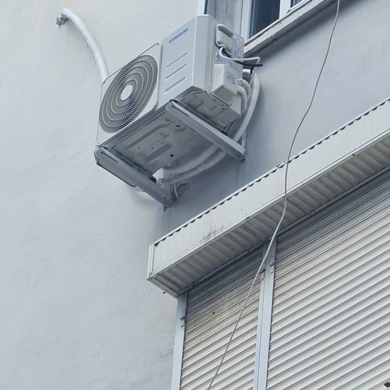 Samsung Klima Sıfır Ve Gazı Kaçmış Yanlış Montaj Edilmiş