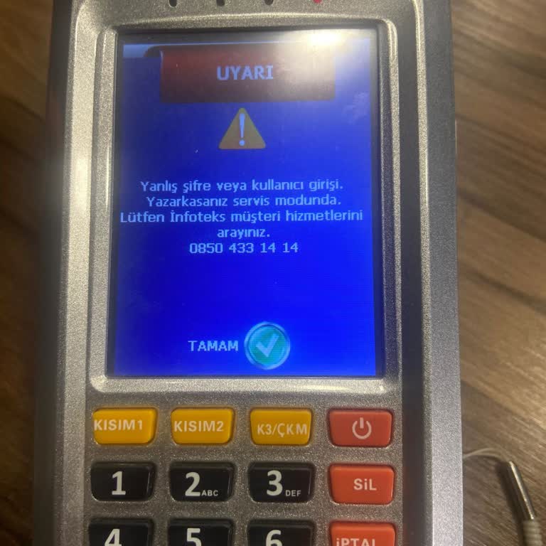 İnfoteks Pos Cihazı Sorunu Firma İlgisizliği