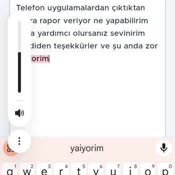Oppo Op 55. Rapor Verme Sıkıntısı Ekranda