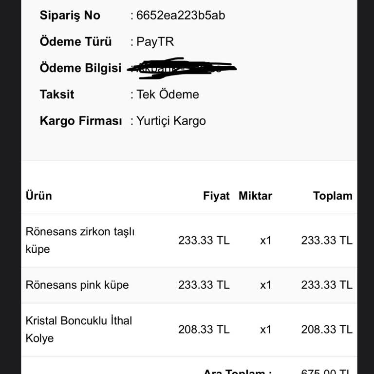 Quelinda.co (Instagram) Sipariş Ettiğim Aksesuarlar 15 Gündür Gelmedi!