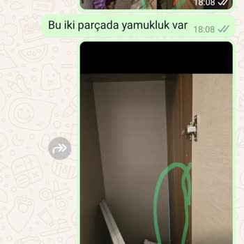 Kelebek Mobilya Senta Gardırop Durduğu Yerde Dağıldı