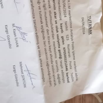 PTT Kargo İle Yaşanan Büyük Sorun Ve Maddi Zarar