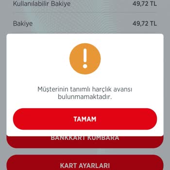 Ziraat Bankası Harçlık Avans Tanımlı Ama Bakiye Bulunamıyor