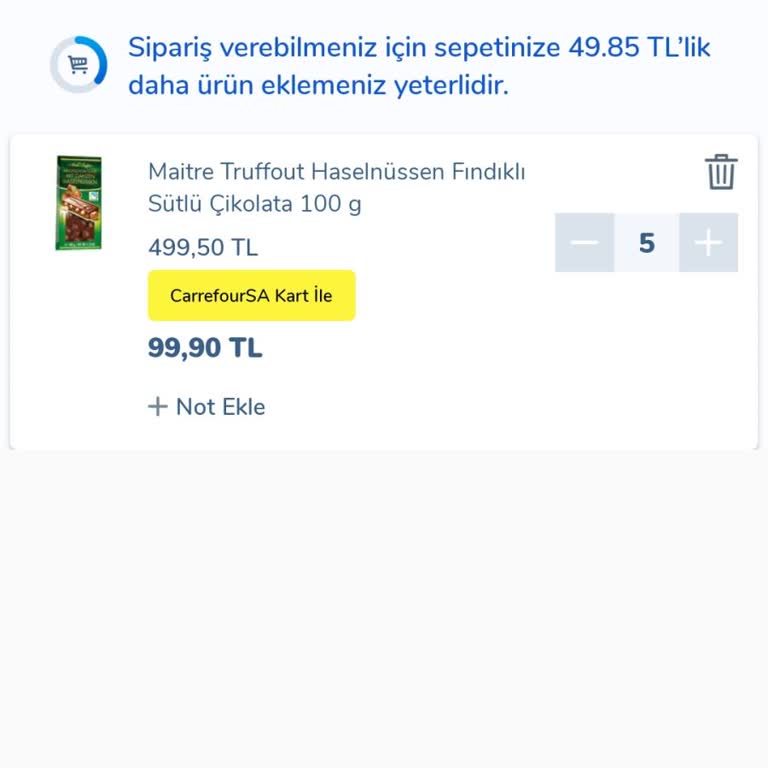 Carrefour SA Olmayan Ürünün Satışı Yapılıyor