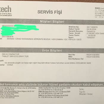 Samsung Hafif Eğri Bahanesiyle Garantiyi Reddetti