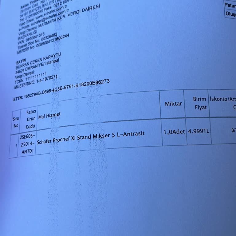 Schafer Mağazadan Sipariş Verilen Ürün 10gün Olmasına Rağmen Teslim Edilmedi