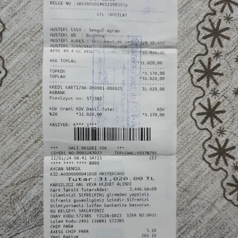 A101 Motorsiklet Teslim Edilmedi