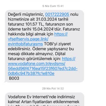 Vodafone Net Müşterisini Memnun Etmiyor!