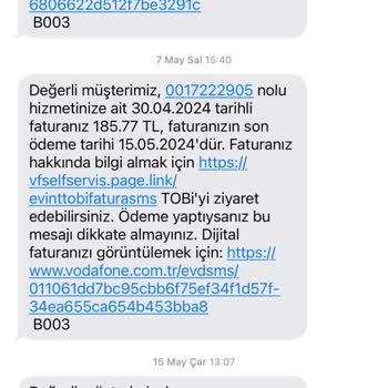Vodafone Net Müşterisini Memnun Etmiyor!