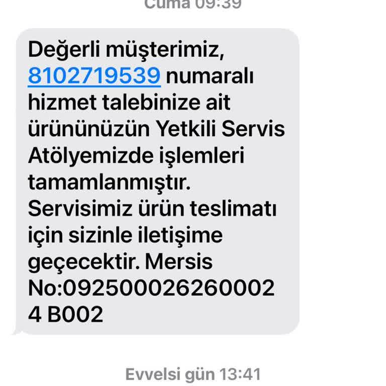 Vestel Servisi Klimamı Teslim Etmiyor.