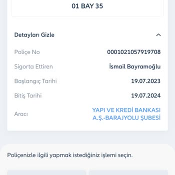 Yapı Kredi Sigorta Allianz Kasko Rezil