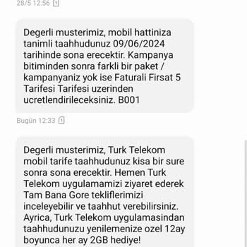 Türk Telekom Paketler Ve Fatura Hesaplaması Tutarsızlığı.