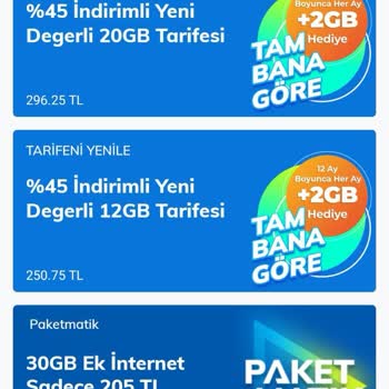 Türk Telekom Paketler Ve Fatura Hesaplaması Tutarsızlığı.