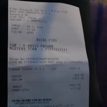 A101 Piknik Termosu Mağduriyeti