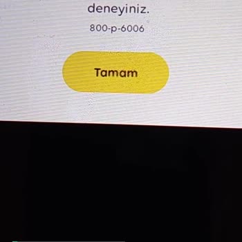 Turkcell TV+ 800-p-1006 Hata Mesajı