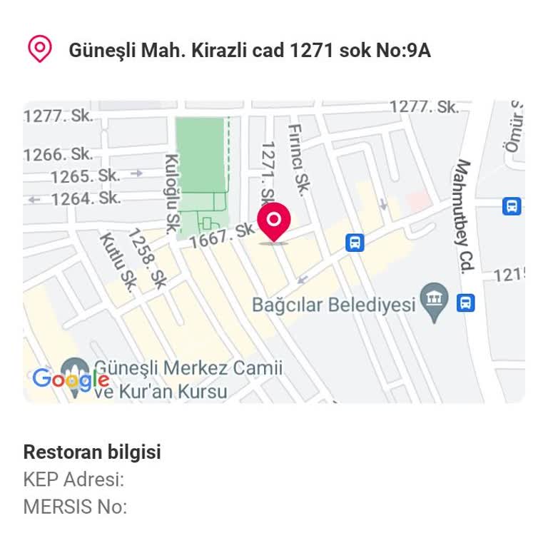 Dürümcü Turan Usta (Güneşli) Güneşli Lokantasında Kalite Sorunları
