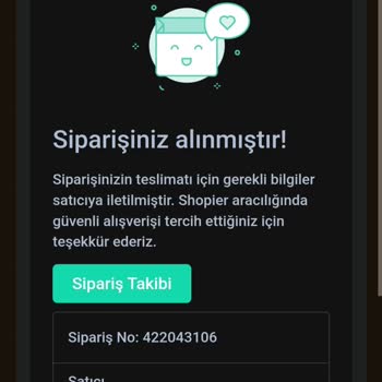Forma Vita Aldığım Forma Elime Gelmedi Paramın İade Edilmesini İstiyorum