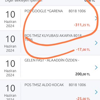 Yapı Kredi Bankası Param Uçtu Gitti