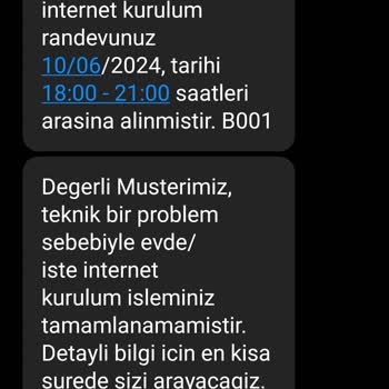 Türk Telekom'dan Sürekli Ertelenen Randevular Ve Teknik Sorunlar