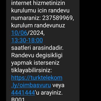 Türk Telekom'dan Sürekli Ertelenen Randevular Ve Teknik Sorunlar