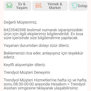 Pull Bear Eksik Para İadesi