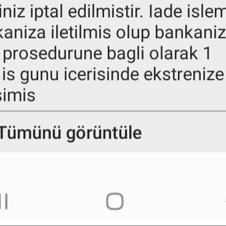 Obilet Bileti İptal Etmeme Rağmen Para İadesi Yapmadı