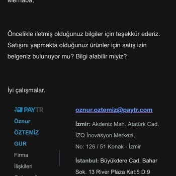 PayTR Sanal POS Başvurusunda Yaşanan İlgisizlik Ve Haksız Red