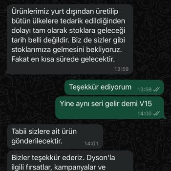 Dyson Türkiye Süpürge Değişimi