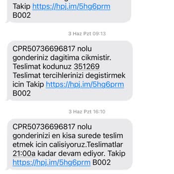 Hepsijet Kargomu Tarafıma Teslim Etmedi.