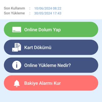 Mardin Kart Uygulaması Online Yükleme Hatası
