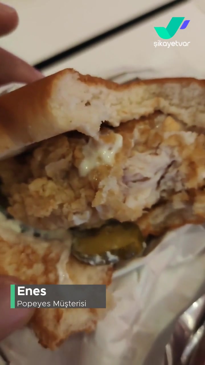 Popeyes Smoky XL Sipariş Verdik Ekmek Arası Tavuk Verdiler videonun kapak resmi