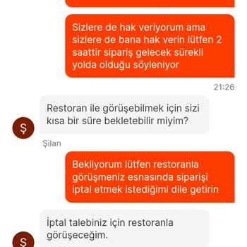 Migros Yemek Ve Köfteci Yusuf Sipariş Teslim Edildi Sorunu